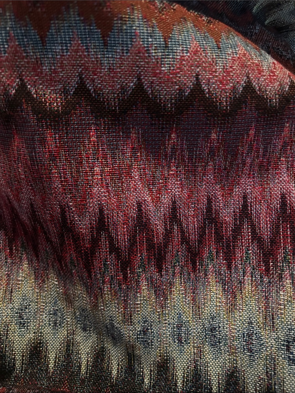 De La Mur Multicolor Zigzag Tote Bag Made in Spain NWT - Picture 7 of 10